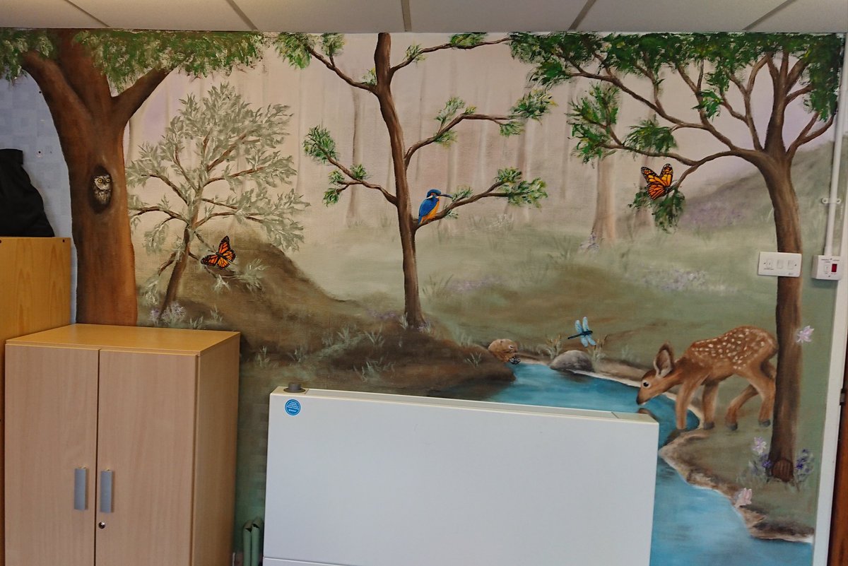 Murals And Wall Art by Jo Bell on Twitter "Thank you. 😊 🎨…