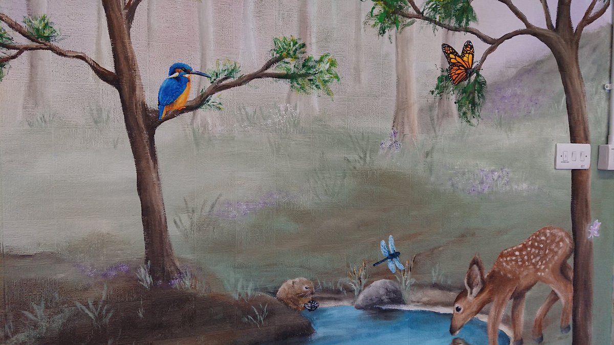 Murals And Wall Art by Jo Bell on Twitter "Thank you. 😊 🎨…