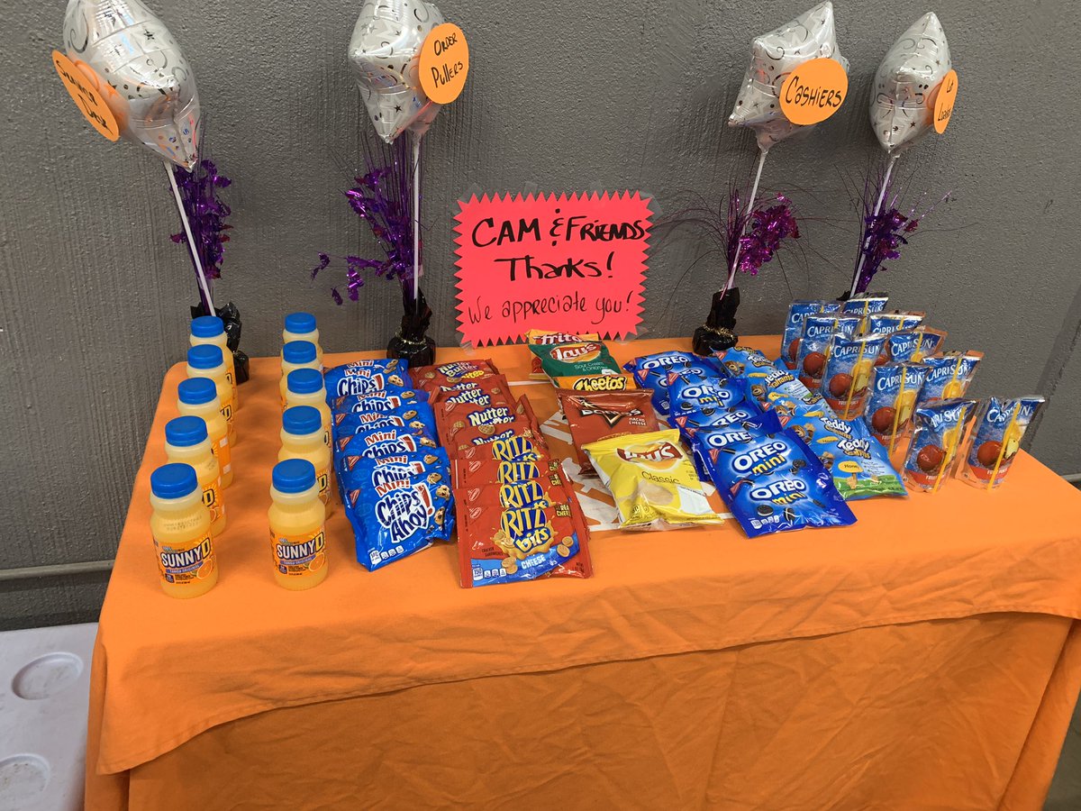 Thirsty Thursday for all our awesome Cashiers and front end associates We appreciate all your hard work everyday Thank you