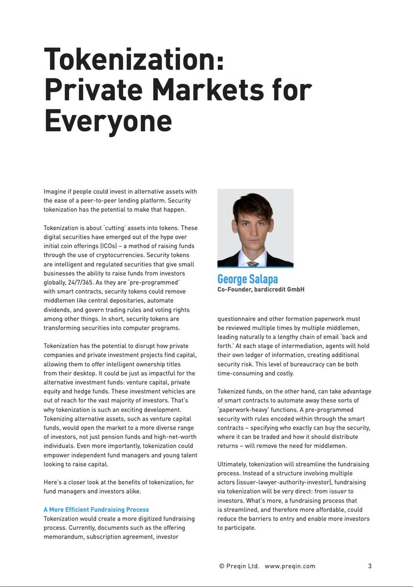 BardiCredit's tweet photo. bardicredit has just been published in #PREQIN quarterly journal.

https://t.co/CIcPzA3SDc

#blockchain #token #vc #forbes #sto #venture #bardicredit #decent #securitytoken #tokenized #goldman #liechtenstein #wallstreet https://t.co/Qz1PKBMDIN