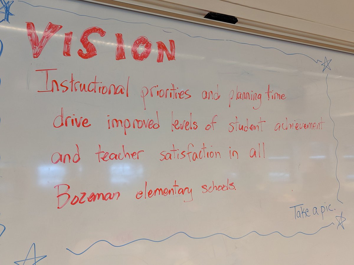 BeaImpact's tweet photo. Kicking off Day Two of our IMPACT work with a vision statement: #bsd7learns #nea https://t.co/f3uy4HYTO3