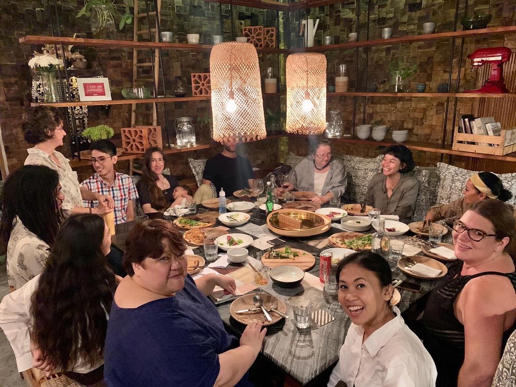 TEDxUbud's tweet photo. Our speakers and performers gathered tonight to meet each other and officially launch #TEDxUbud 2019! https://t.co/bS02hKn95D