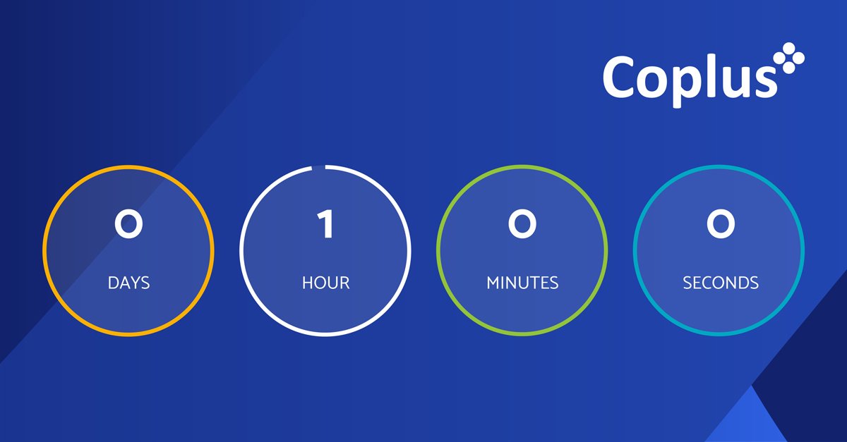 Coplus_UK's tweet image. It's nearly time, only 1 hour to go…. #BigReveal #ClaimsSolution #Countdown 
ow.ly/54CT50wwzo1