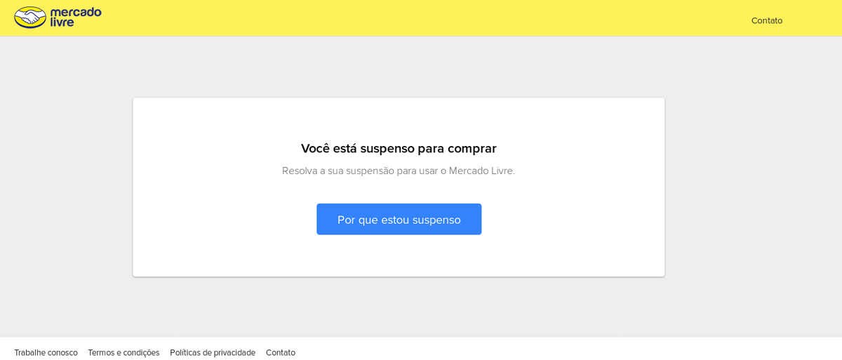 Ticokislinux's tweet photo. @MercadoLivre Como pode isso!? 30 dias com esse problema e não existe uma central de atendimento que para que possa resolver. Absurdo! Todas as reclamações que abro dizem que posso comprar normalmente e no ato da compra isso ocorre. https://t.co/D0ule5DiqZ