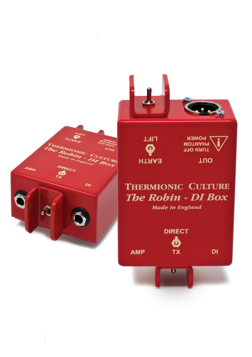 Introducing The Robin. Our new DI Box is added to our extensive Product range. See website for details - thermionicculture.com…/products/the-robin-detail.