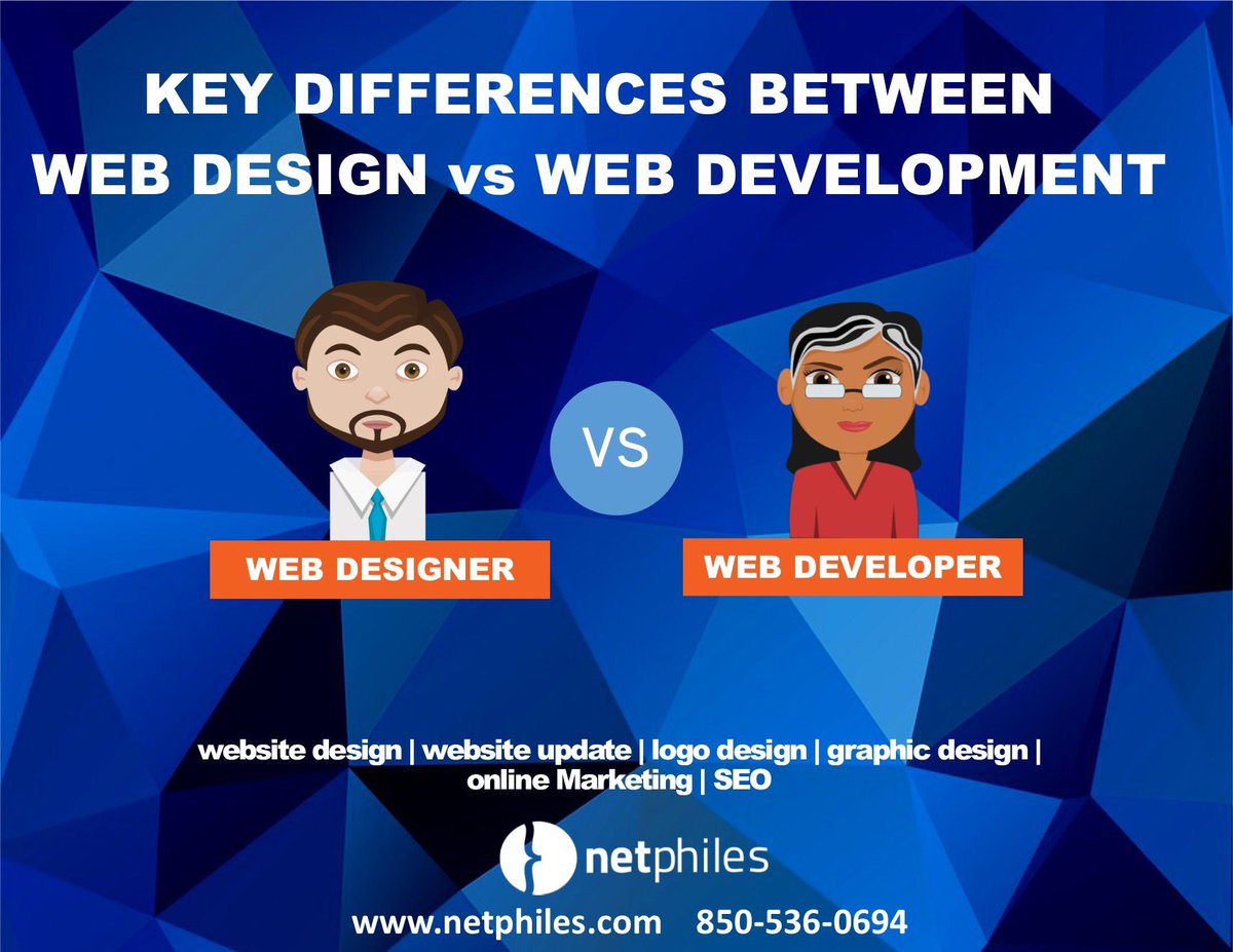 Netphiles's tweet image. Web Design OR Web Development? What is the difference? 🤷‍♀️
Click to read the key differences between the two! 
netphiles.com/key-difference…
Call/Click/Contact netphiles.com
#netphiles #Webdesign #webdevelopment #graphicdesign