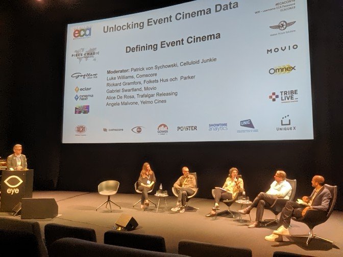 Absorbing discussion on what 'Event Cinema' actually is...or should we just be calling it just plain old 'Cinema' now? #ECACON19