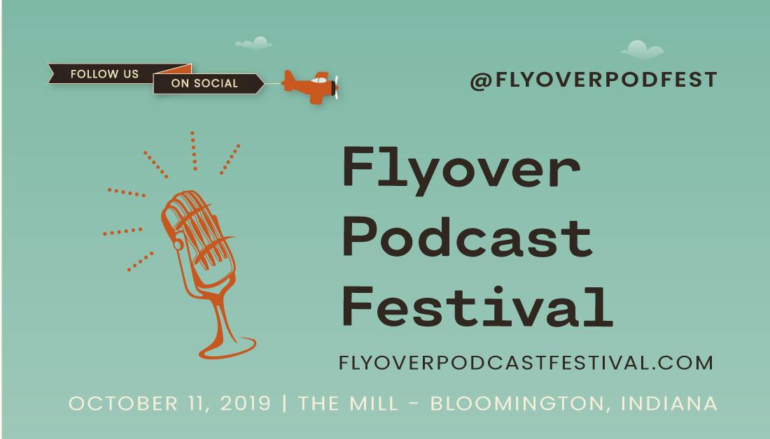 flyoverpodfest's tweet photo. TOMORROW is the big day! Grab your last minute tix to the Flyover Podcast Festival at @dimension_mill in #Bloomington! https://t.co/OGf4JL1QU9 #FPF19 #btown https://t.co/9XcZqYfVtO