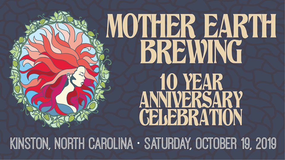 Who is coming to our 10 Year Anniversary Party in Kinston next week?! Live music, great food, and of course, plenty of beer (for 21+)! Visit motherearthbrewing.com for details - can't wait to see y'all there!