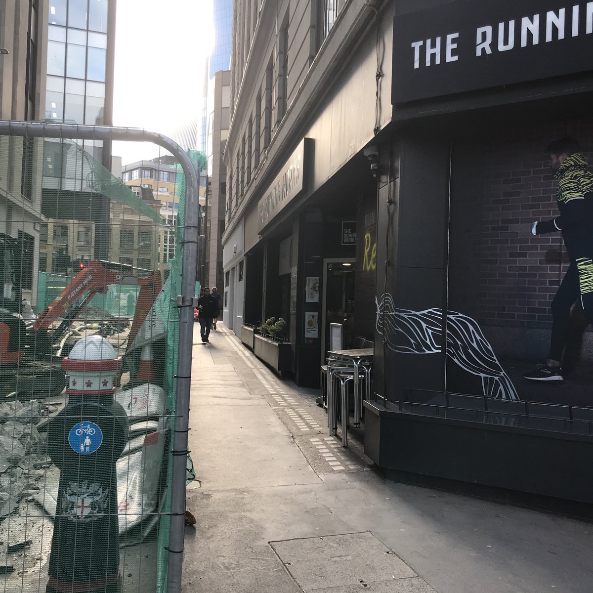 KHChiropractic's tweet photo. They’re digging up the pavement outside our entrance - but it’s business as usual once you step through the door. #therunningworks #runners #chiropractor #chiropracticcare https://t.co/Nq0V9QNv0M