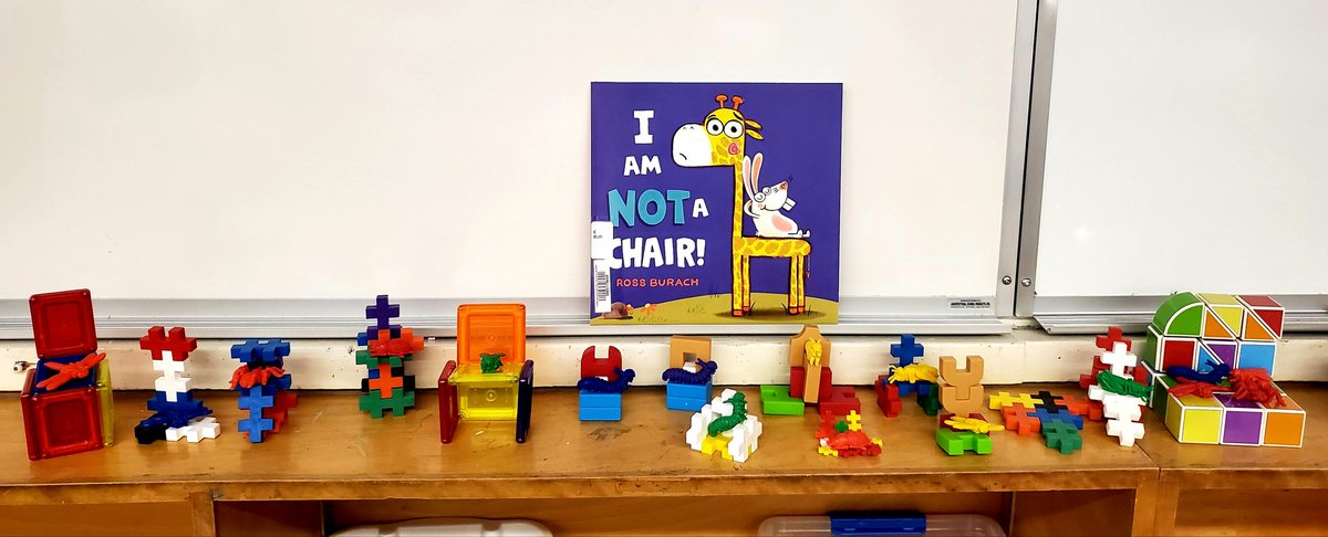 FJewellCormier's tweet photo. Chair building challenge by @FDKSharonPS . Who can design a proper chair for giraffe? @SharonPublic #futurearchitects https://t.co/ILdJZBJi3Q