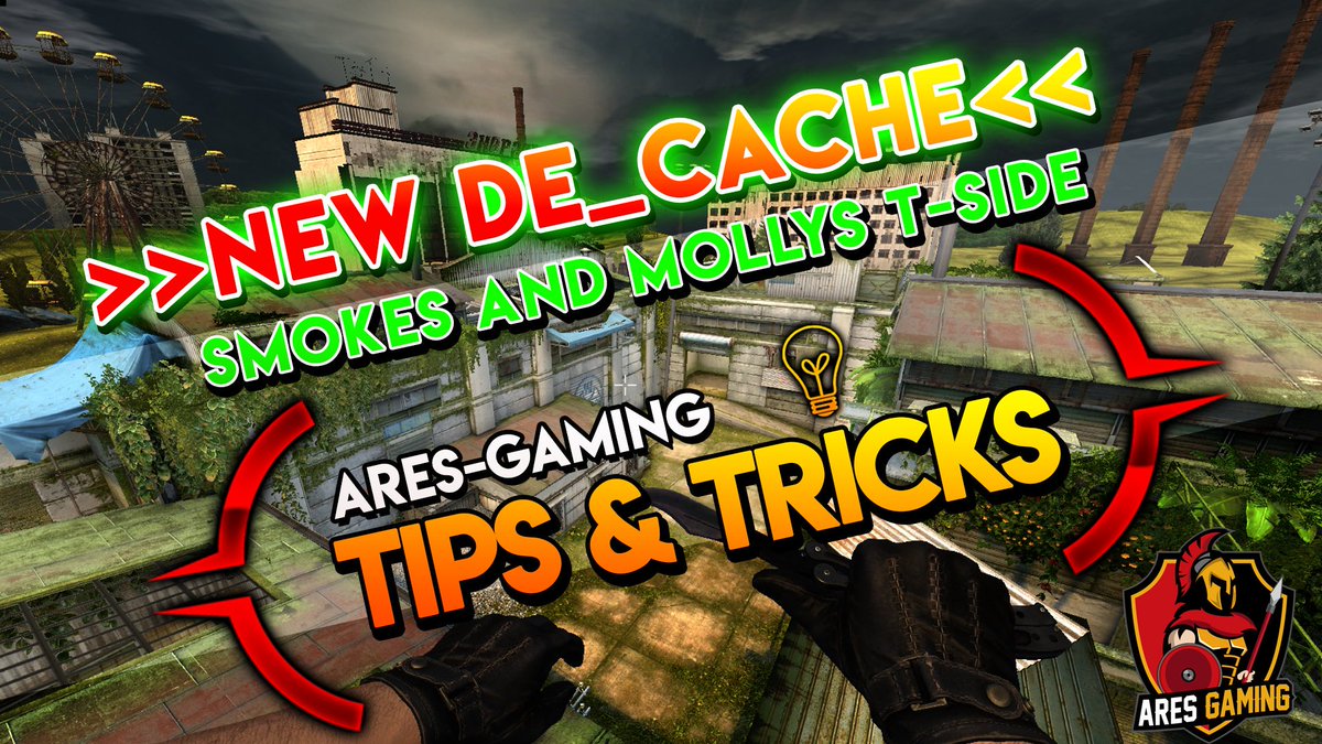 AresGamingDE's tweet photo. Finally!!! Ab sofort könnt ihr die neue de_cache Map anspielen. Wir von ARES-GAMING waren fleißig und haben direkt ein #TipsandTricks Video produziert, welches in ca. 1 Stunde released wird. Stay tuned 😉
#AhuAres ⚔️ #CSGO #FMPONE #NEWCACHE https://t.co/2qwbimcAWn