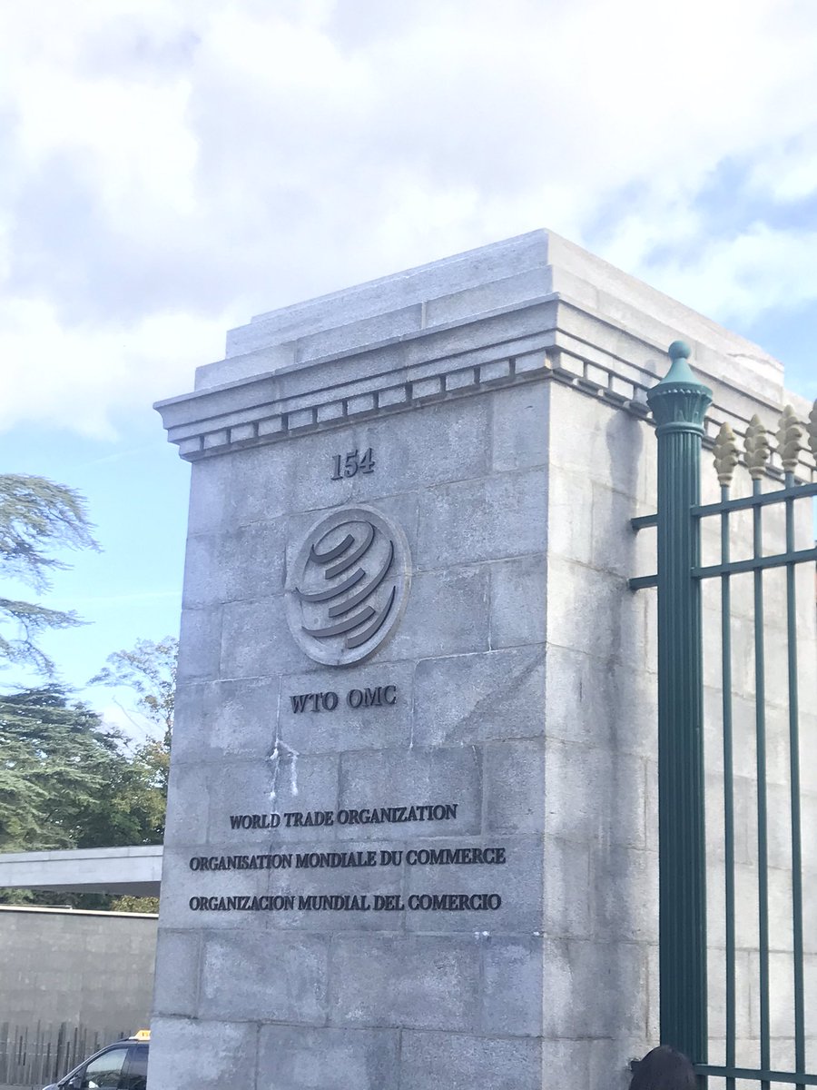 QiCatherineCui1's tweet photo. We all talked about WTO terms in the context of #Brexit . I decided go come to #WTO for a few meetings and seminars to really find out what that means to us as a nation and what we should do to trade on WTO terms. Amazed by the China garden inside the @wto https://t.co/EMd3F7Gjab