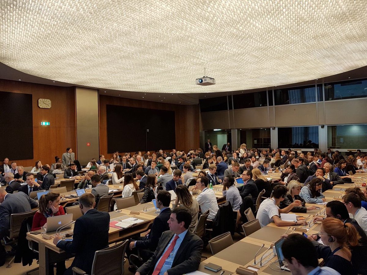 QiCatherineCui1's tweet photo. We all talked about WTO terms in the context of #Brexit . I decided go come to #WTO for a few meetings and seminars to really find out what that means to us as a nation and what we should do to trade on WTO terms. Amazed by the China garden inside the @wto https://t.co/EMd3F7Gjab
