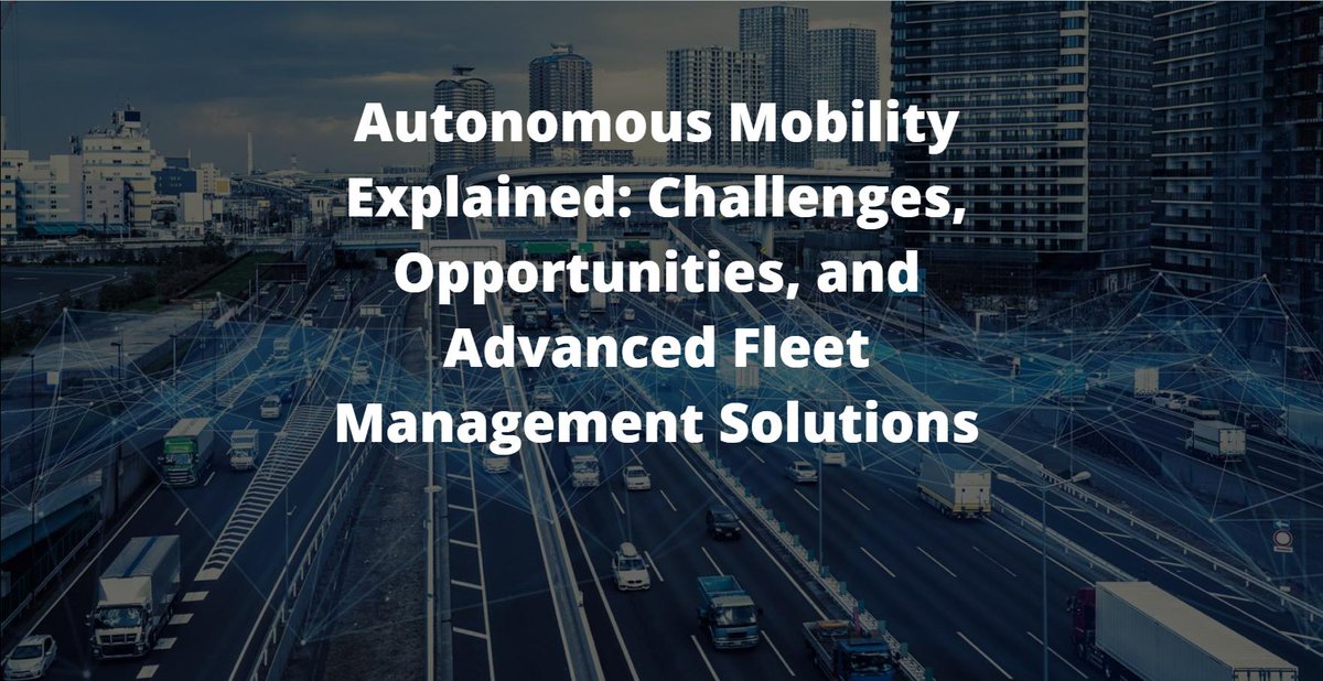 FleetonomyIO's tweet photo. What makes #selfdrivingvehicles so complicated? Check out the full breakdown by our Co-Founder & CTO,
@liorgeren in @taas_news > https://t.co/HyJJiztuiE
#autonomousvehicle #autonomousvehicles #autonomous #smartmobility #newmobility #fleetmanagement #fleetonomy https://t.co/mFfCOT74aW