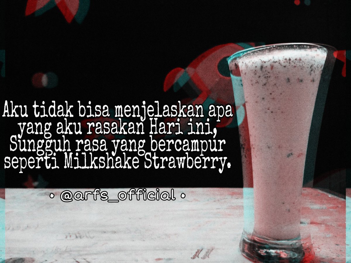 arrifai08's tweet photo. Aku hanya ingin merasakan kenikmatan seperti milkshake ini, yang tidak akan membuatku lupa akan rasa ketika ditenggorokan " sungguh menyegarkan".
▪
📷 @arrifai08
▪
Tag #bigboss #AR #arteam #milk #broken #pathbaper #pathdaily #path #instagood #worlds #pathbejat #like4like https://t.co/YjILO5tKp6