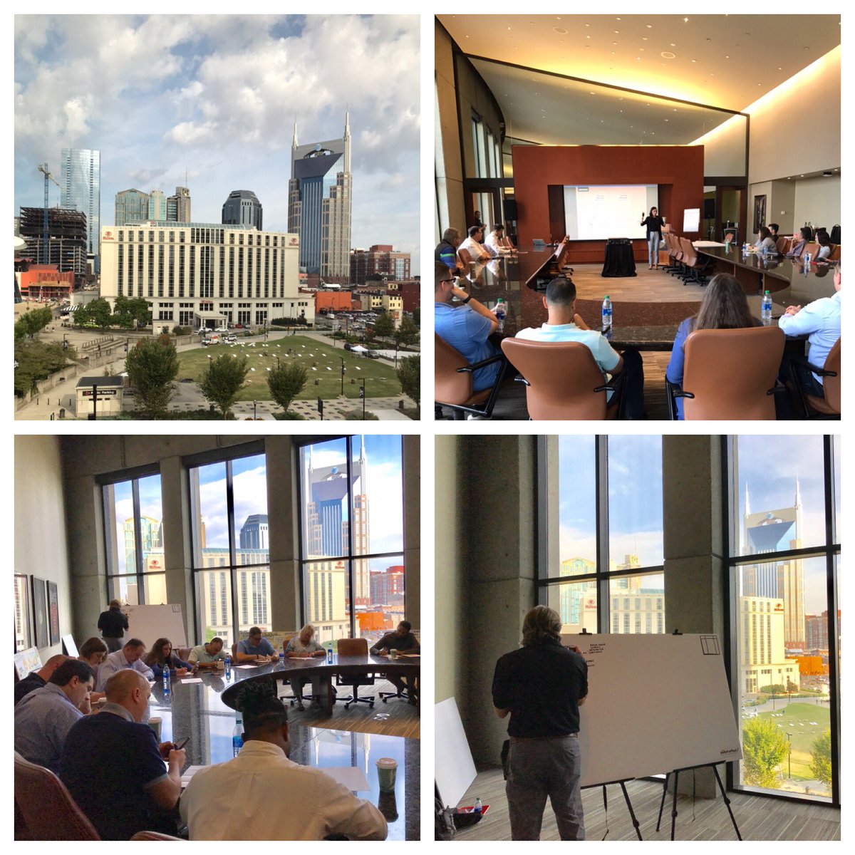 Kicking off day two of our #PontoonClientSummit at the <a href="/countrymusichof/">Country Music Hall of Fame and Museum</a>! Lovely backdrop for everyone to get in creative mindsets to ideate individually and in teams @PontoonSolution