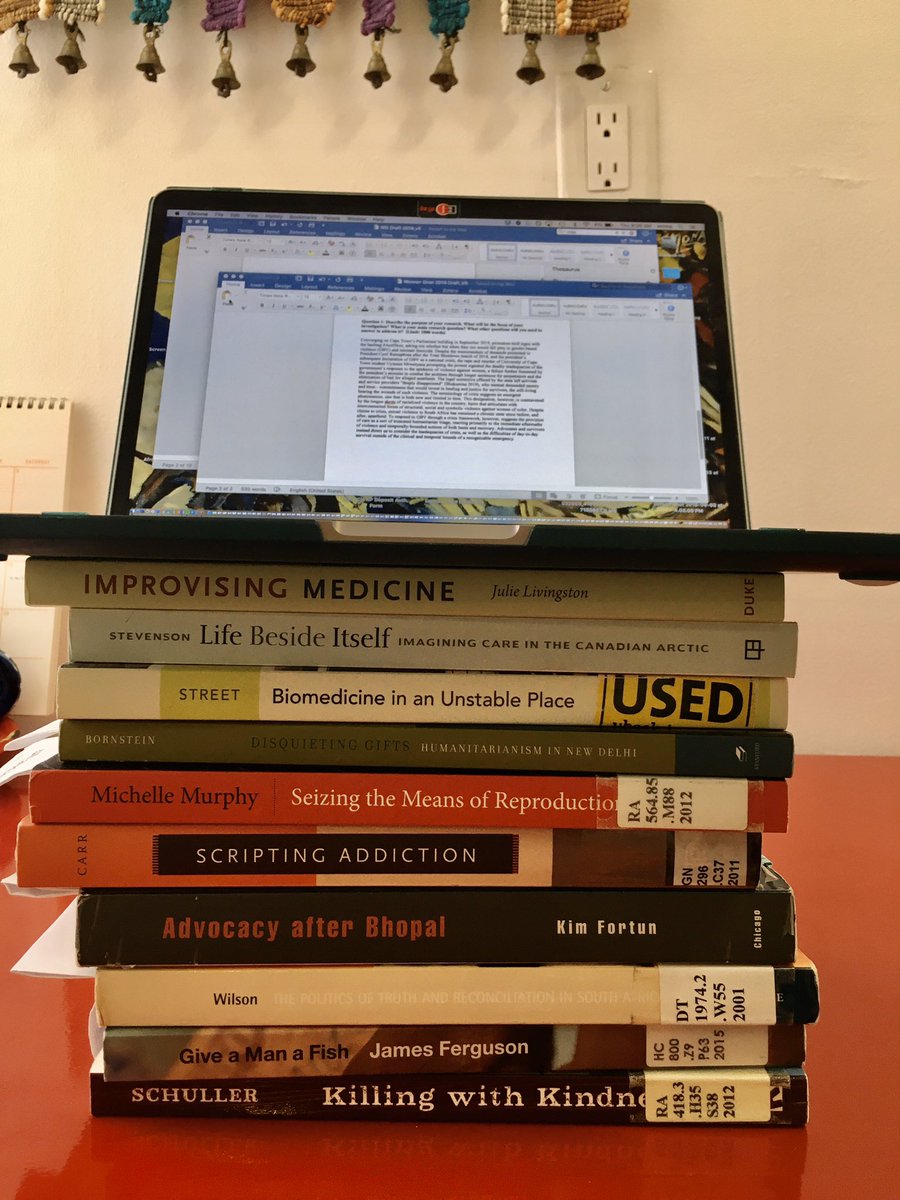 When the grants ask how I’m building on pre-existing scholarship and research #phdlife #anthrotwitter
