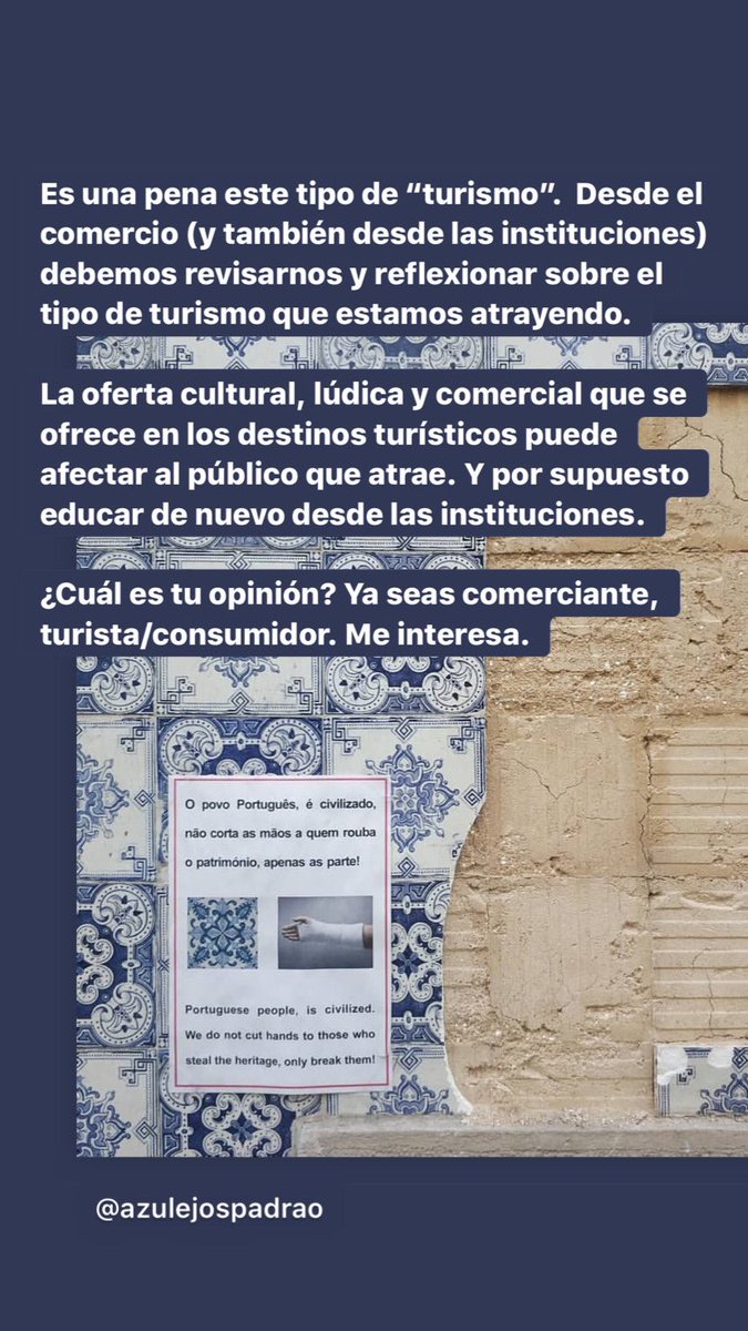 talcomofue's tweet photo. ¿Cómo comercio que opinas de el turismo actualmente en España? 

¿Crees que tanto a nivel particular, cómo negocio, como país lo estamos haciendo bien?

¿Qué se te ocurre que podemos hacer para mejorar?

Por que a mi me ha destrozado ver esta imagen.

Vía https://t.co/QFh5XKCrZk https://t.co/eWUucJlNOL
