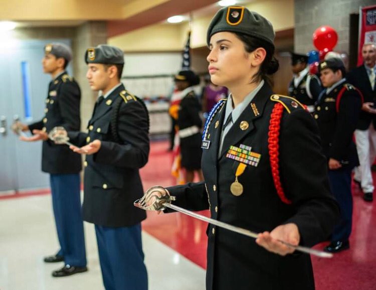TC Williams Army JROTC out supporting the TC Williams at the Hall of Fame Ceremony! <a href="/ACPSk12/">Alexandria City Public Schools</a> @TCWTitans