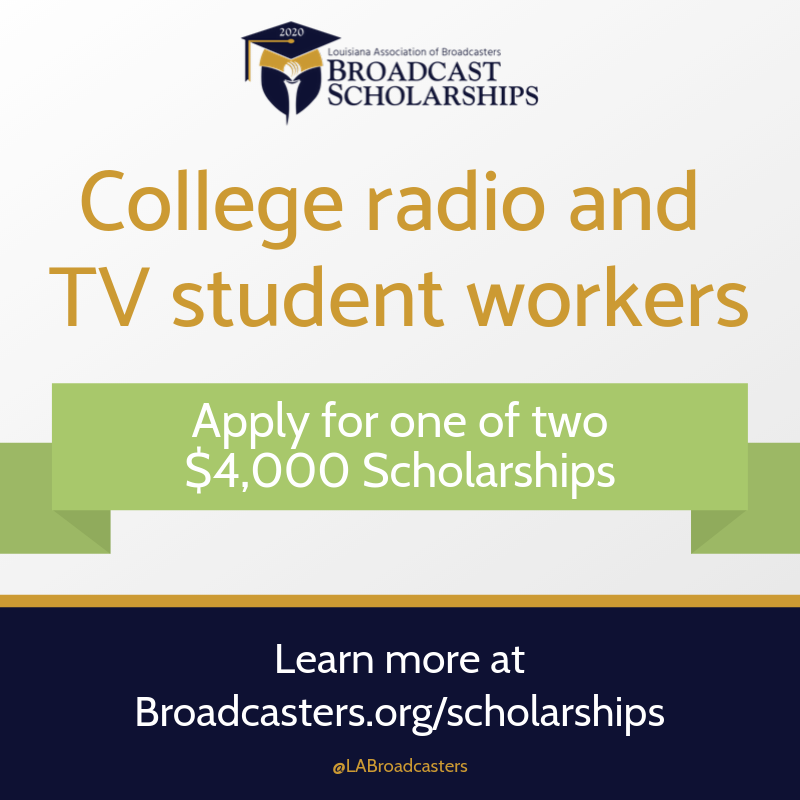 LABroadcasters's tweet photo. Fall, Football, Fun...behind the camera, on the mic, or keeping it all running. We have a scholarship to help you reach your "goal." ππ
Apply to win one of our two $4,000 Student Broadcast Scholarships: https://t.co/XkhpcBw8dg
#StudentBroadcasters #LABScholarships https://t.co/RF2JCzicgX