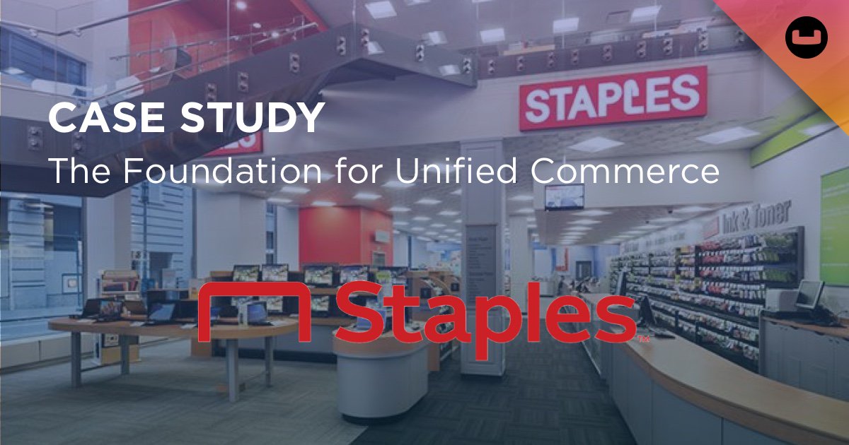 couchbase's tweet photo. .@Staples provides real-time inventory visibility &amp; accurate customer order delivery promise with the help of #Couchbase. https://t.co/E6wYD4Vh2N https://t.co/hBQdEHbAWQ