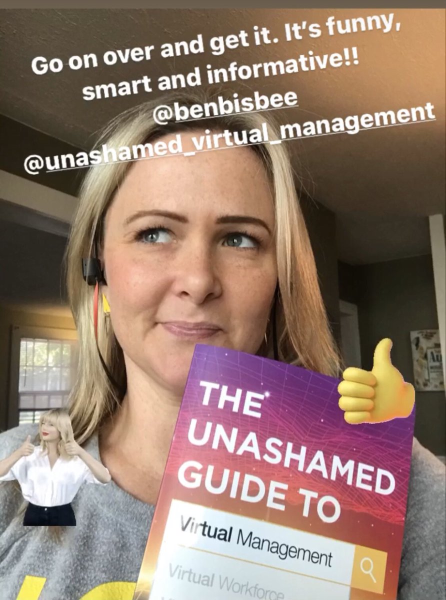 UnashamedVM's tweet image. Join the Unashamed Virtual Management Revolution! ✊🏽 Buy the book. Read the book. Then share your book selfie here on #twitter with #UnashamedVM 

@atdpress #virtualmanagement @kathyw72  #remotework #remotejobs #management #selfie