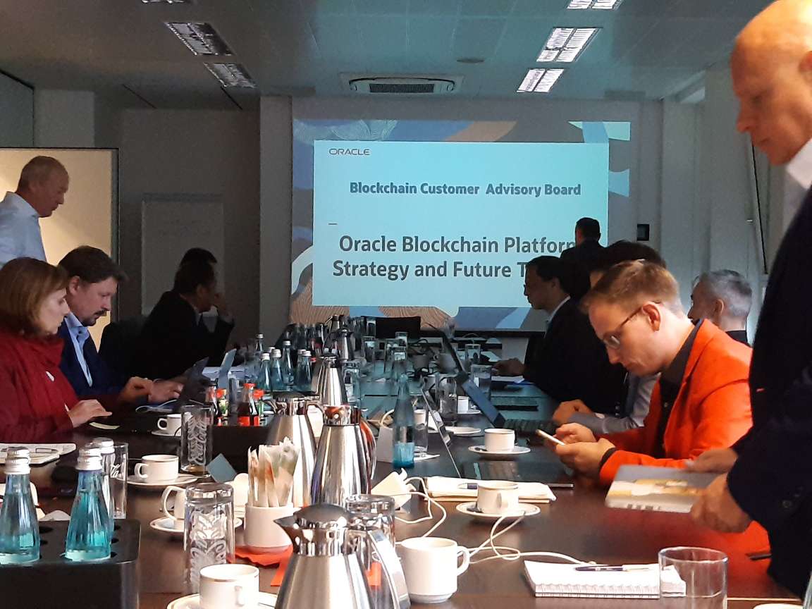 kompany's tweet photo. kompany was part of the 1st @Oracle Blockchain Customer Advisory Board Meeting in Munich this week. We are proud to be involved in shaping the Blockchain future in the Oracle universe.
#kompany #RegTech #Regtechenables #KYC #Compliane #AML #blockchain #oracle https://t.co/rry5CMQsJx