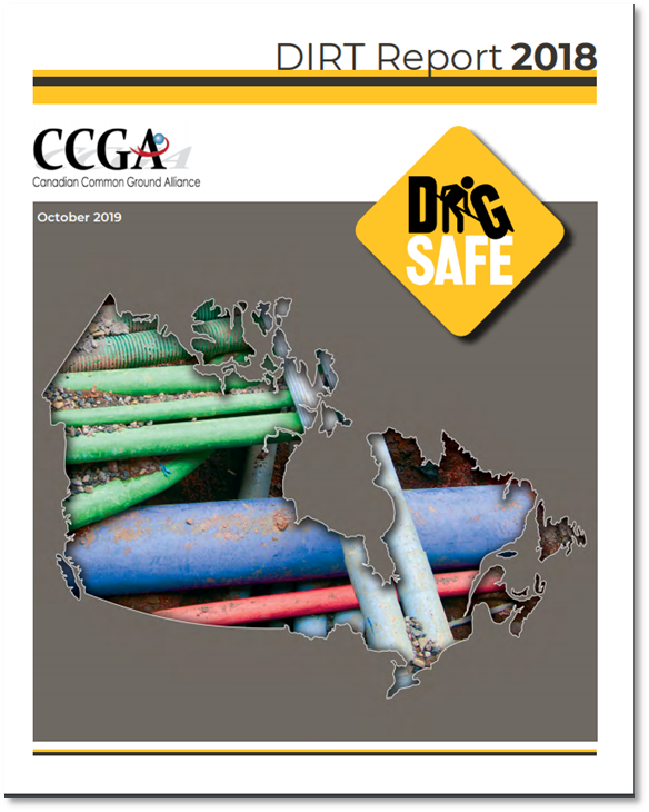CanadianCGA's tweet photo. The CCGA released its 2018 DIRT Report this morning at #CCGA19 presenting characteristics, themes and contributing factors leading to damage to underground energy and utility networks. https://t.co/G4vCN2BTNy https://t.co/RoDsMFtMSX