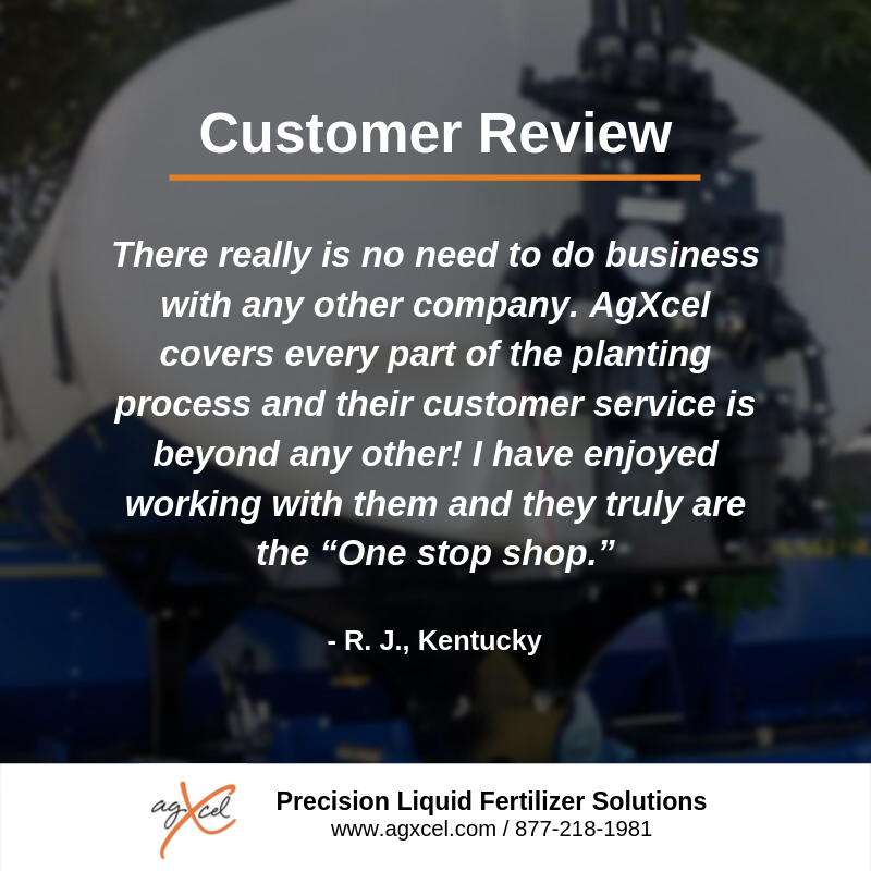 AgXcelerator's tweet photo. We are the "One Stop Shop" for all your fertilizer system needs!

Visit our site https://t.co/nSotsXlnIV

#agxcel #farming #planting #fertilizer #agriculture https://t.co/QFLl6Orn7P