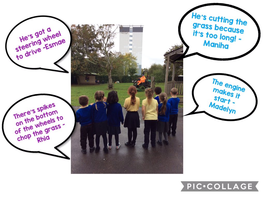 MissChoo17's tweet photo. This afternoon, from our classroom window, some of the children spotted something interesting happening on the yard. They were so fascinated that we went outside and had a closer look at what was going on! #yearone #childled #spontaneouslearning https://t.co/8ahiiX1HmH