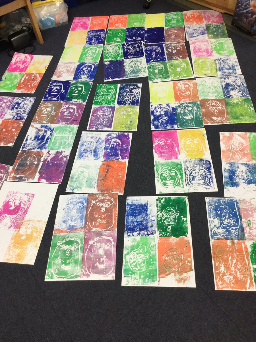 BCPS_MrsHarpham's tweet photo. We’ve been printed no this afternoon. Can you guess which artist we have been looking at. @BCPSDeputy https://t.co/GiGHaHyR1m