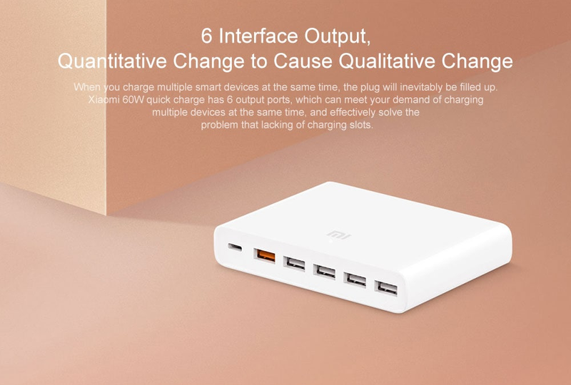 5tobuy_com's tweet image. Xiaomi Fast Charger 
Xiaomi Fast Charging Adapter 

● 5 x USB-A + 1 x USB-C output design
● USB-A and USB-C output supports QC3.0 fast charging
● High-power output, convenient, saving time
● Multi-safety protection

#fastcharger #chargingadapter #fastcharging #poweradapter