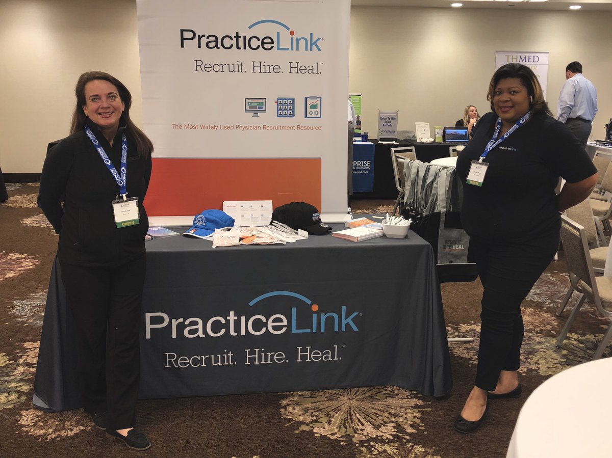 PracticeLink's tweet photo. #NWSPR attendees, stop by #PracticeLink25Yrs booth and talk to Alisa and Monika about saving 25% when you sign up today! https://t.co/q76FQQoXAq