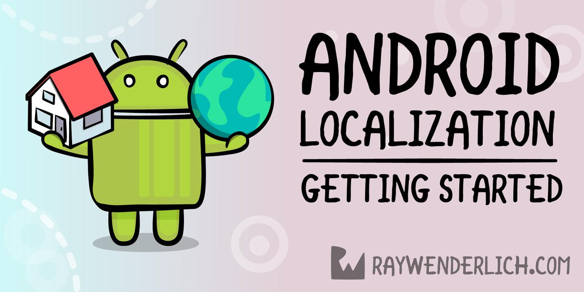 There are many things to consider when localizing your apps to target different audiences—get started supporting as many users as possible, in ways that appeal to them, in <a href="/jemmsla/">Jemma Slater</a>'s new tutorial: Android Localization: Getting Started! buff.ly/2Vwo7ZB