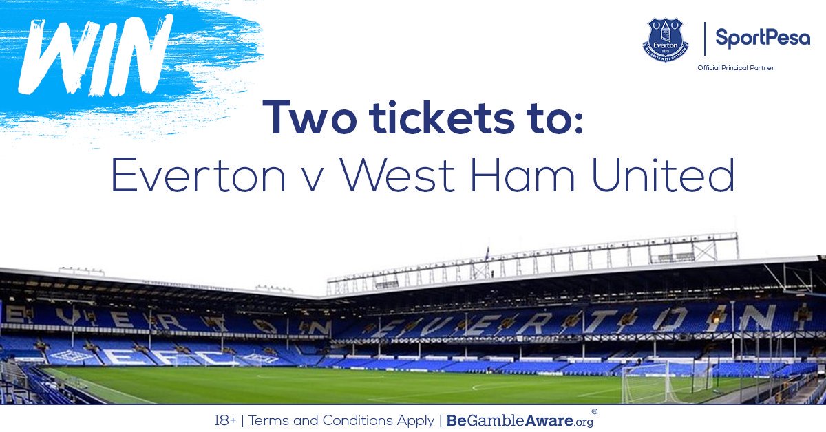 SportPesa_UK's tweet image. Competition!

Win x2 tickets to @Everton v West Ham United

Simply:
Follow us
RT this post