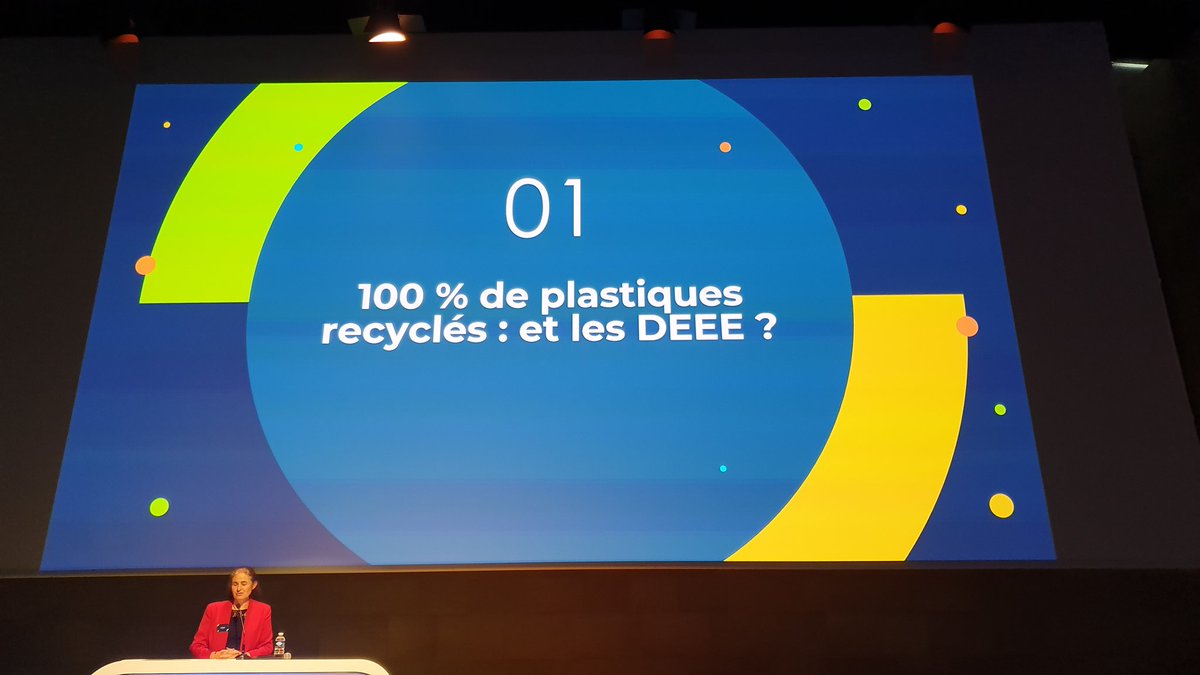 Recylum's tweet image. 1ère table ronde &quot;100% de plastiques recyclés : et les DEEE ?&quot;