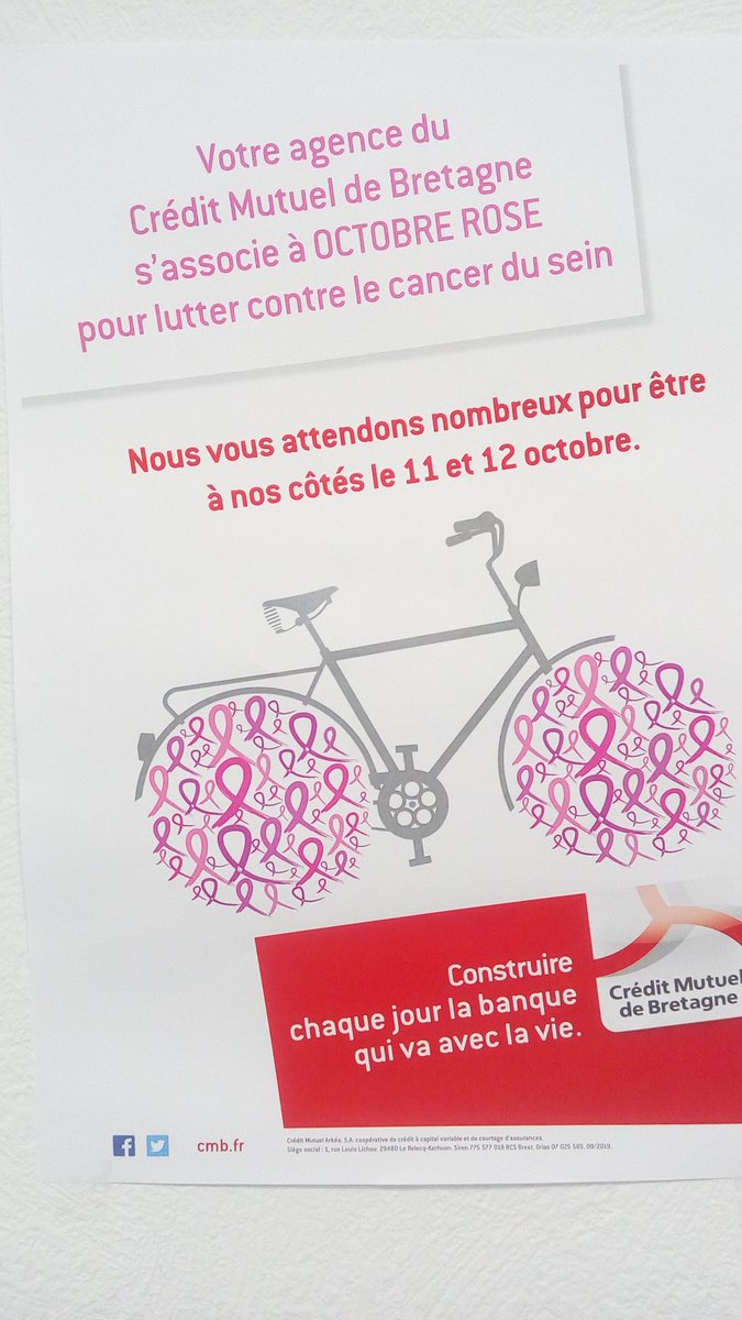 Ccmplerin (@ccmplerin) on Twitter photo Vous souvenez-vous ? C'était il y a tout juste 1 an. Octobre rose version 2018. La team C.M.B Plerin vous attend pour continuer l'aventure. A chaque kilomètre effectué sur nos machines, on s'engage à reverser 2€ à <a href="/laliguecancer/">La Ligue contre le cancer</a>. <a href="/WeAreArkea/">WAA|Actus</a> <a href="/CreditDd22/">Crédit Mutuel DD22</a> <a href="/CMBretagne/">CMBretagne</a> <a href="/LDuchateaux/">L🅰️ure Duchateaux</a> Vous souvenez-vous ? C'était il y a tout juste 1 an. Octobre rose version 2018. La team C.M.B Plerin vous attend pour continuer l'aventure. A chaque kilomètre effectué sur nos machines, on s'engage à reverser 2€ à <a href="/laliguecancer/">La Ligue contre le cancer</a>. <a href="/WeAreArkea/">WAA|Actus</a> <a href="/CreditDd22/">Crédit Mutuel DD22</a> <a href="/CMBretagne/">CMBretagne</a> <a href="/LDuchateaux/">L🅰️ure Duchateaux</a>
