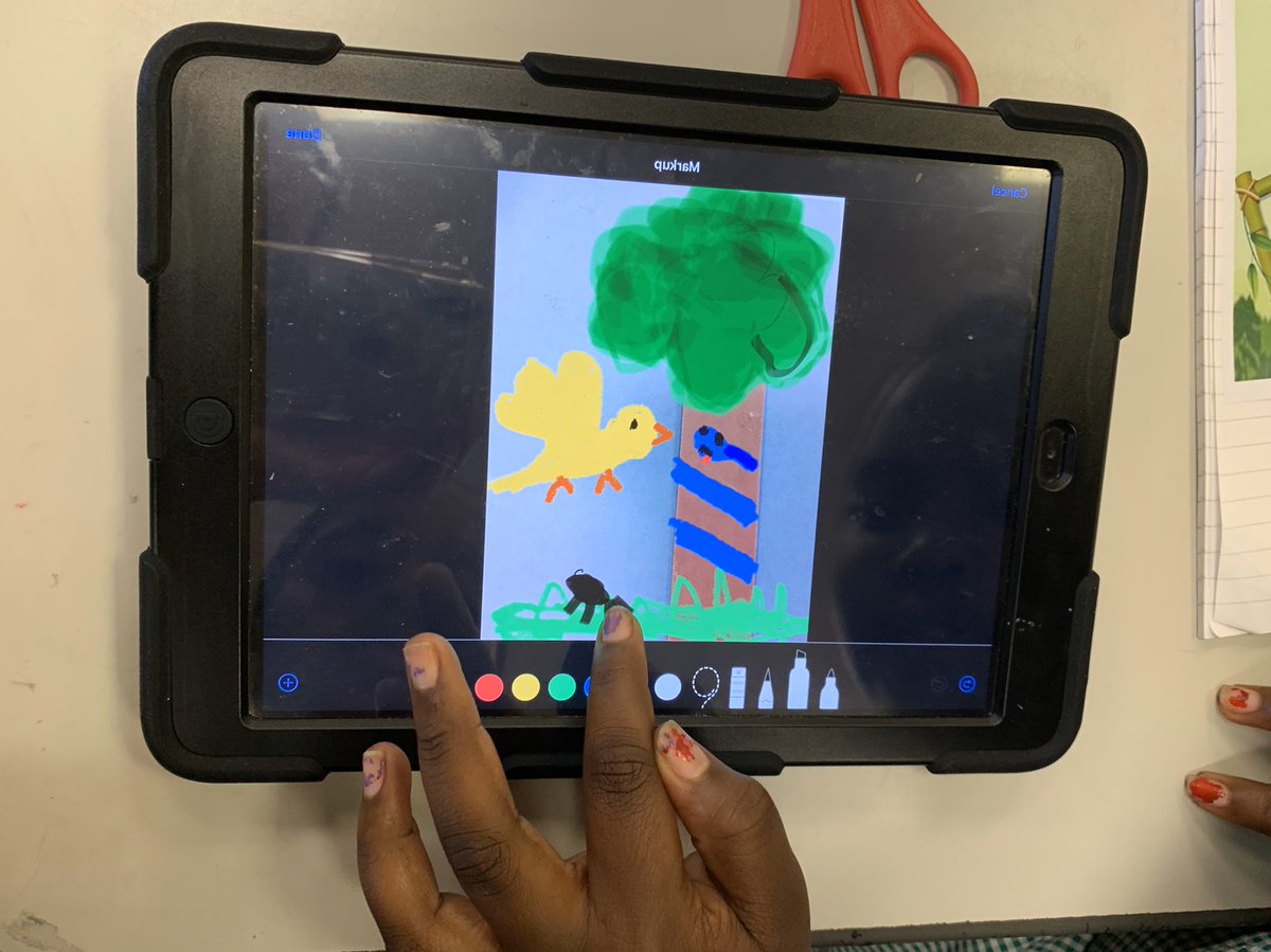 Y5Parkdale's tweet photo. Spending our mindfulness time using photography on the IPads, linked to the theme ‘Green Clean World’ inspired from the workshop at  #TransformEdLive  Thankyou @AdeleTransform They loved it! https://t.co/Ox9opvNLyd