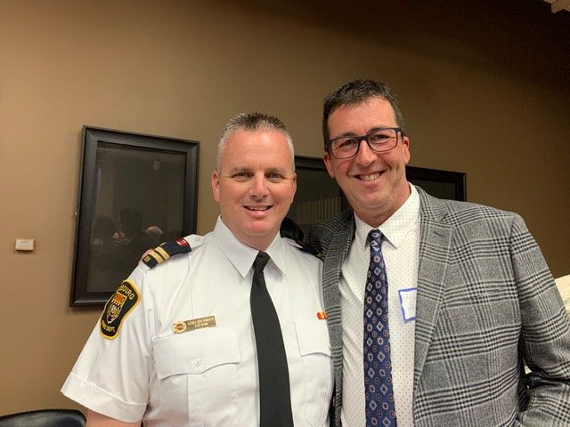 COUNCIL: Yesterday evening, we hosted the annual "25 Year Club", to recognize the Town's present and past employees with 25+ years of service. We also welcomed two new members, Captain Scott MacDonald and Captain Bryan Blaind. Congratulations and thank you for joining us!