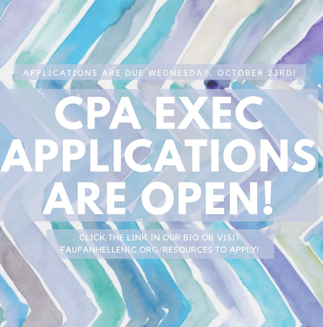 ⭐️TWEET OF THE MONTH⭐️

Apply today to be on the 2020 CPA Executive Board! 

Click the link in our bio! 

⭐️🙌🏼💛💫⬇️