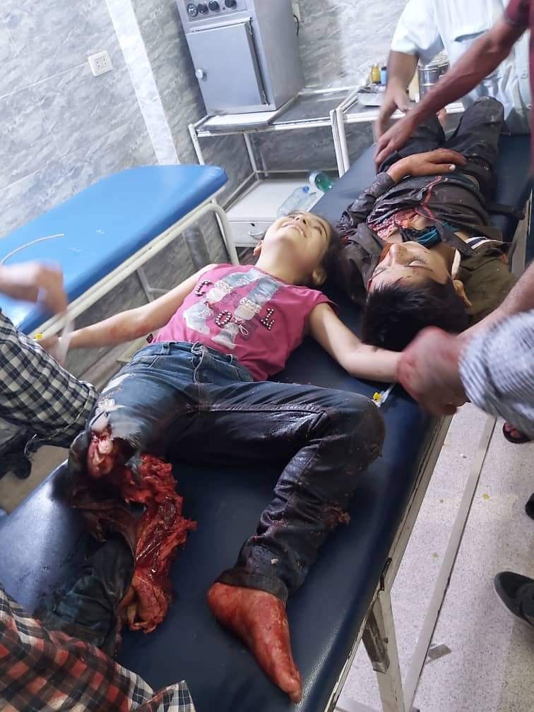 YPGinfo's tweet photo. Results of indiscriminate Turkish shelling on Qamishli. https://t.co/YrVDLGD7XJ
