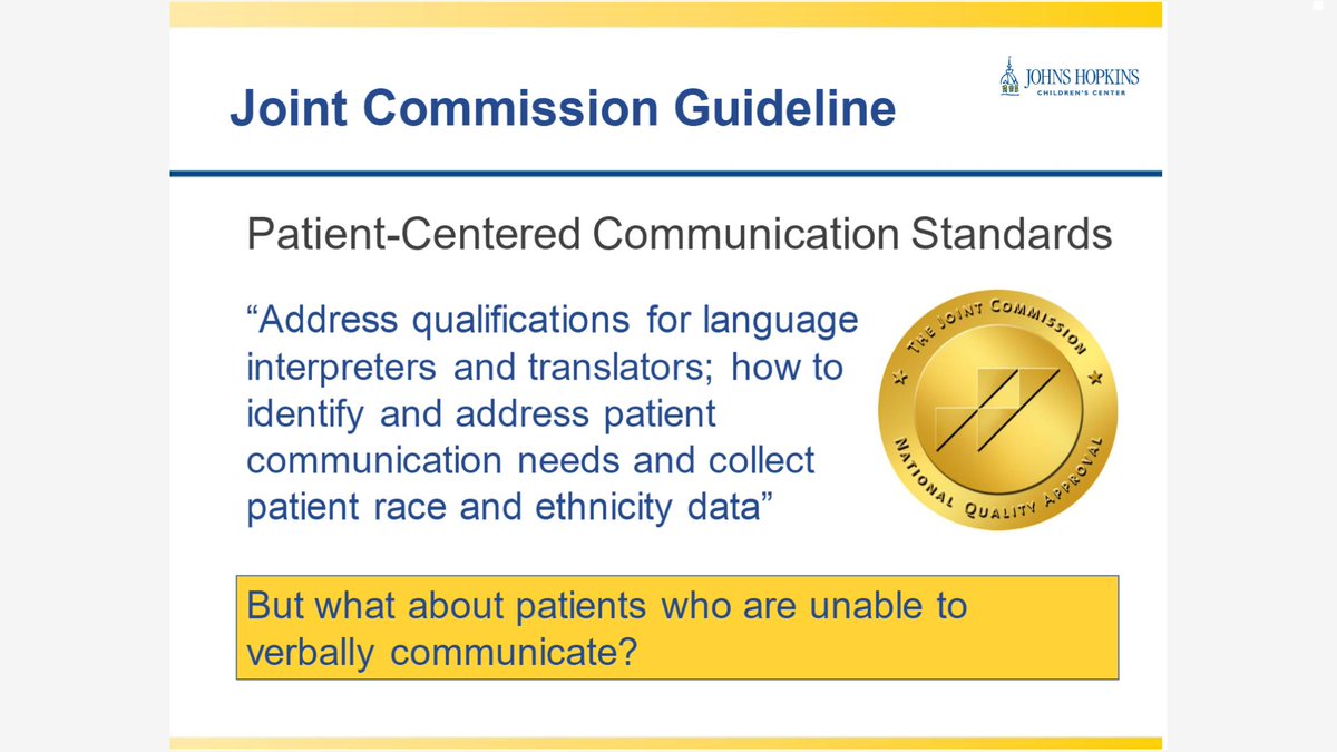 SapnaKmd's tweet photo. We can't expect our patients to be awake and alert in the #ICU if we don't optimize their communication!

@YunChung8 &amp; @HopkinsPICU #nurse manager unpack Augmentative &amp; Assistive Communication in the #PedsICU @icurehab 

@PICU_Up #iillnessdoesntmeanstillness https://t.co/0hUvqZsKKj