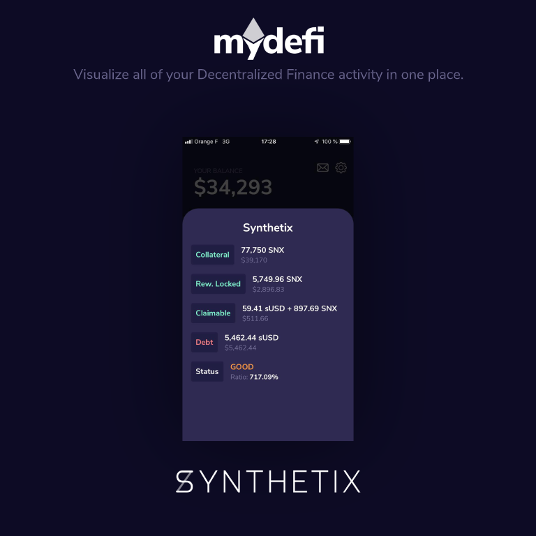 Users from <a href="/synthetix/"></a> can now visualize their weekly claimable rewards on MyDeFi!

🍏 apps.apple.com/us/app/mydefi/…
🤖 play.google.com/store/apps/det…