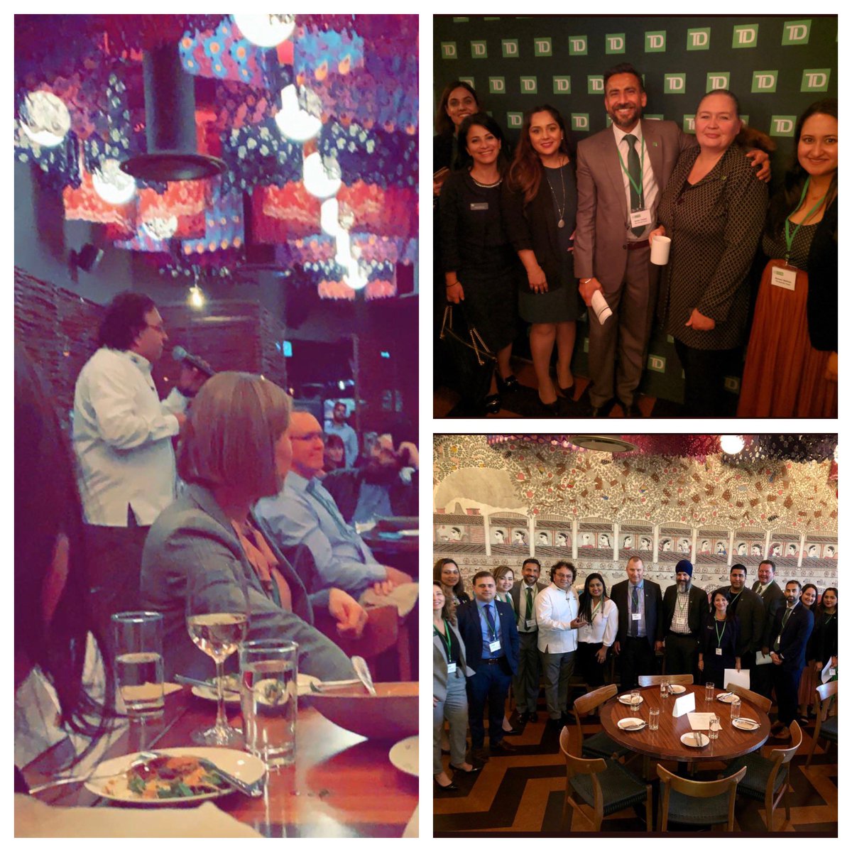 What a great way to bring clients and partners together while <a href="/Vijs_MyShanti/">My Shanti</a> helps us to “demystify Indian cuisine” #onetd #readycommitment #connectedcommunity <a href="/AndyCribb_TD/">Andy Cribb</a>