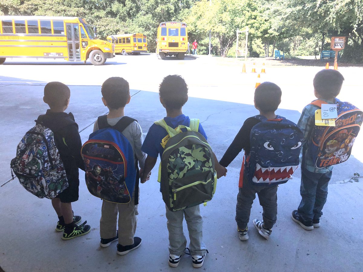 It brings happiness to my eyes to see my sweet kids help each other walk to the bus. Our goal: make sure everyone is safe and taken care of! #pridein5