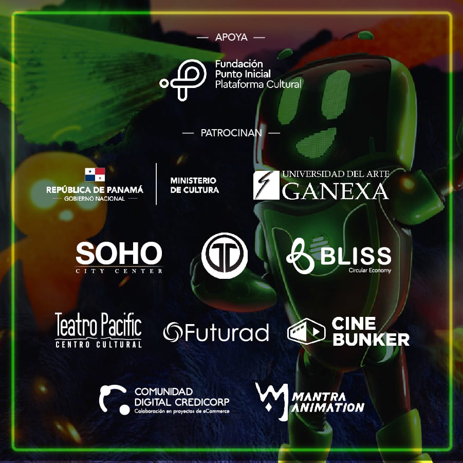 senacyt's tweet photo. PANAMA ANIMATION FESTIVAL 2019 Segunda edición
Del 24 al 28 de octubre
Cine de animación exclusivo.
Producciones de todo el mundo.
Programa educativo
Masterclass
Workshop
https://t.co/ik5PkOeIj3
#micultura #cultura #panamaanimation #festival #cine #arte #industria https://t.co/tGfvplUxQ8