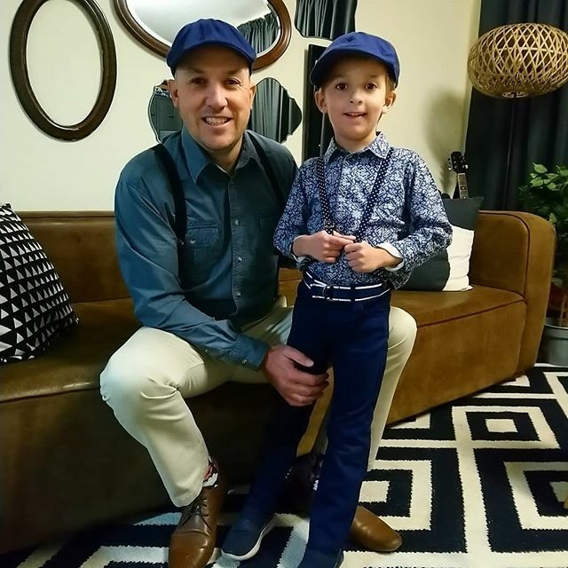 These guys. 💙💙💙 Two peas in a pod. Like father like son. Same same. ift.tt/2M2XIiM