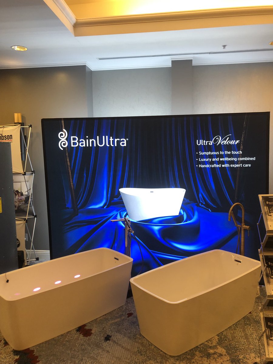 AlphaSalesCo's tweet image. Granite Group Trade Show in Groton CT. Come visit us and check out these beautiful tubs from BainUltra💕💕