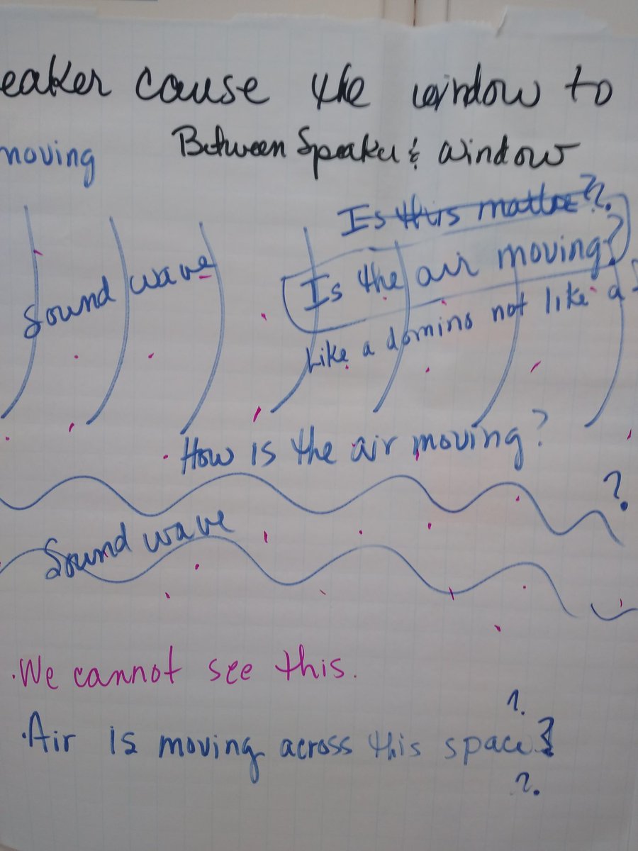 SciTeachCJN's tweet photo. Phenomenal day exploring the Anchor...How can sound make something move anyway? @OpenSciEd @NGSSchat @nextgenstoryli1 @StratfordCTSTEM https://t.co/uUHFGq818z
